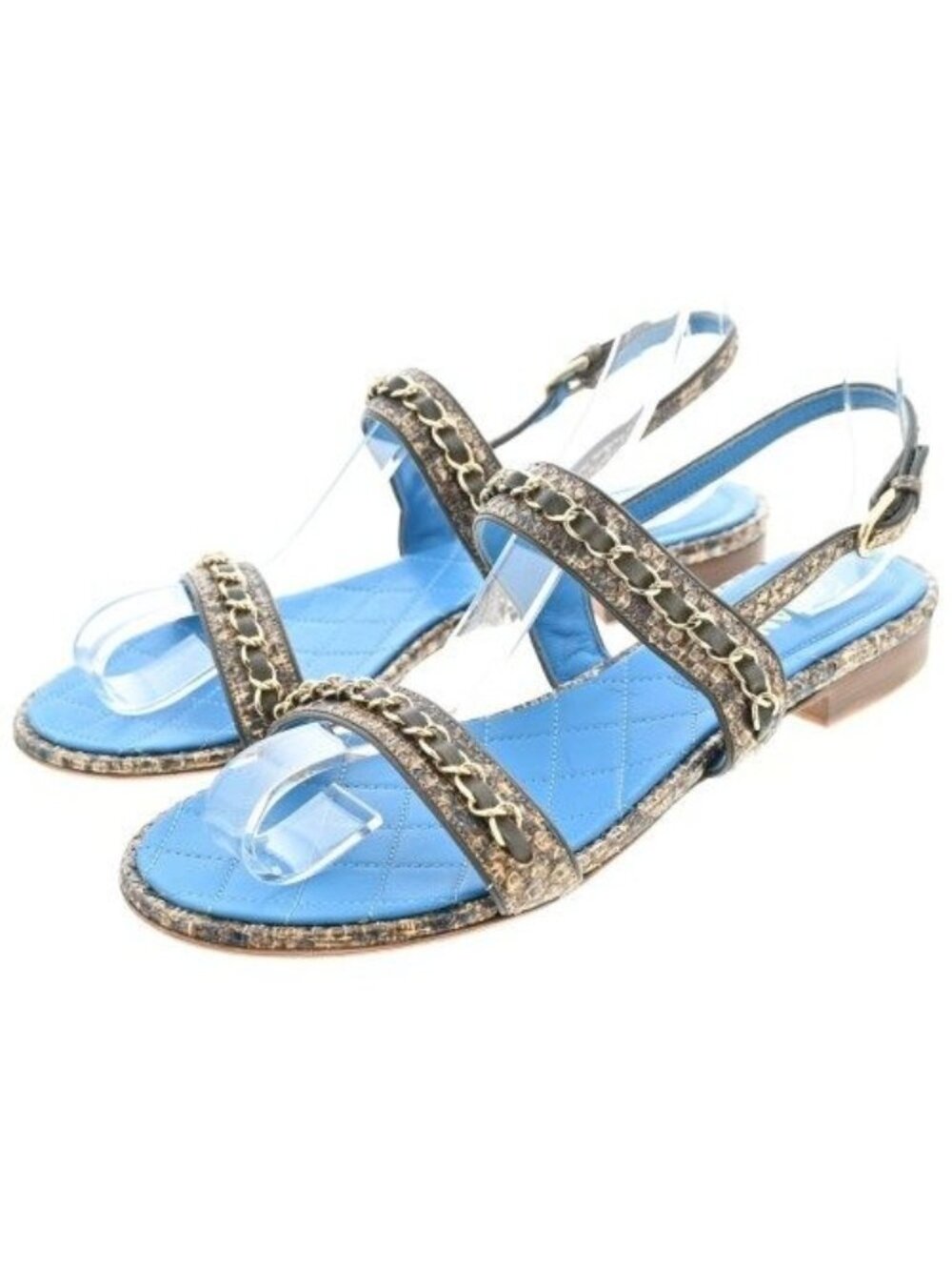 Chanel Sandals Brown